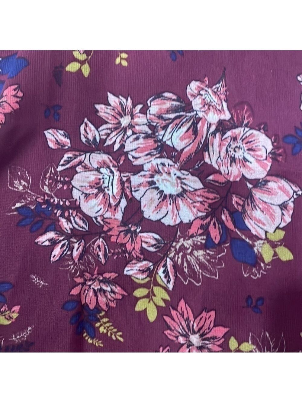 KnitWorks girls XL boho floral top - Picture 3 of 4